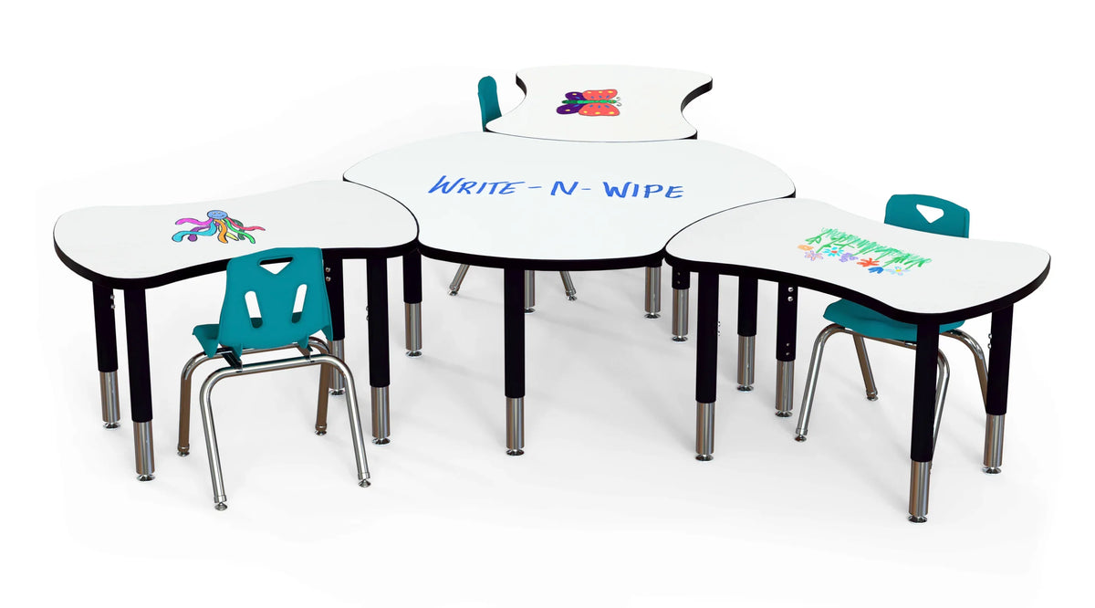 Berries® Dry Erase Collaborative Hub Table