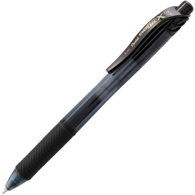 EnerGel-X Retractable Liquid Gel Pen, (0.7mm) Medium Line, Black Ink Buy 20, get 4 more FREE