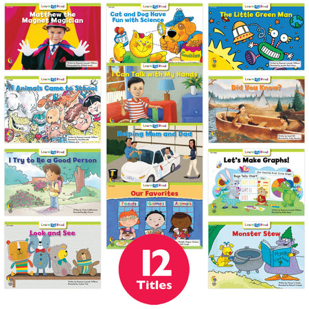 Learn to Read Variety Pack 14, Level G, 12 Titles