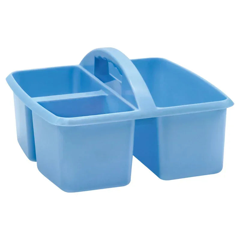 Light Blue Plastic Storage Caddy