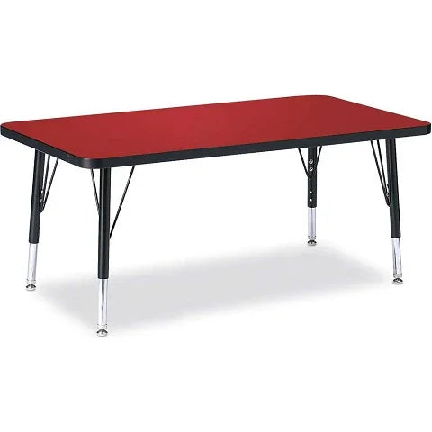 Berries® Rectangle Activity Table - 30" X 48", Adjustable height