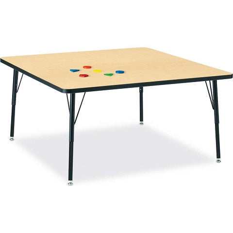 Berries® Square Activity Table - 48" X 48", Adjustable height