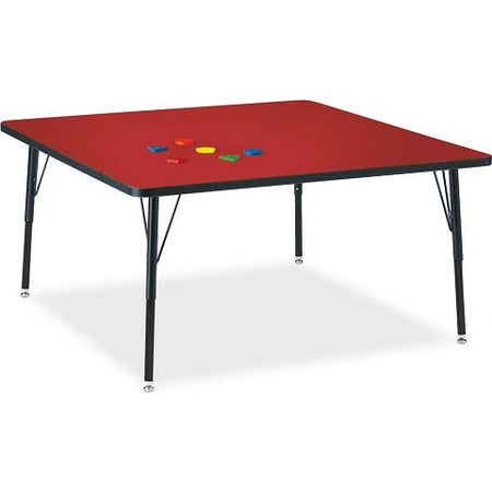 Berries® Square Activity Table - 48" X 48", Adjustable height