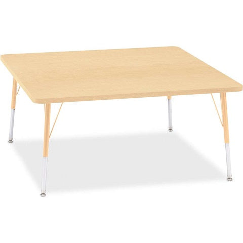 Berries® Square Activity Table - 48" X 48", Adjustable height