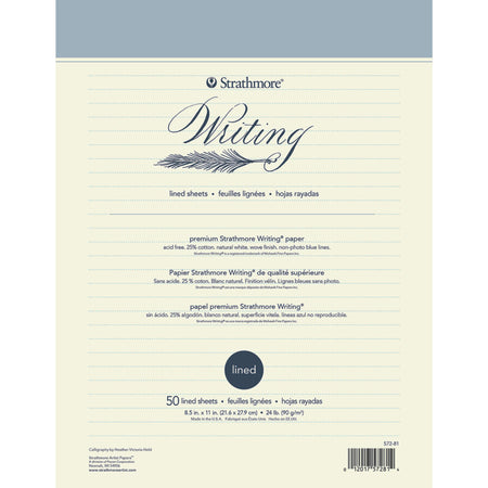 500 Series Writing Paper Pad, 50 Sheet, 8.5x11 inch, 1 Count
