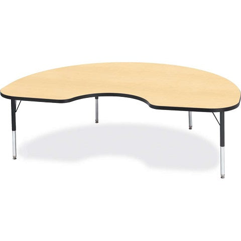 Berries® Kidney Activity Table - 48" X 72", Adjustable height