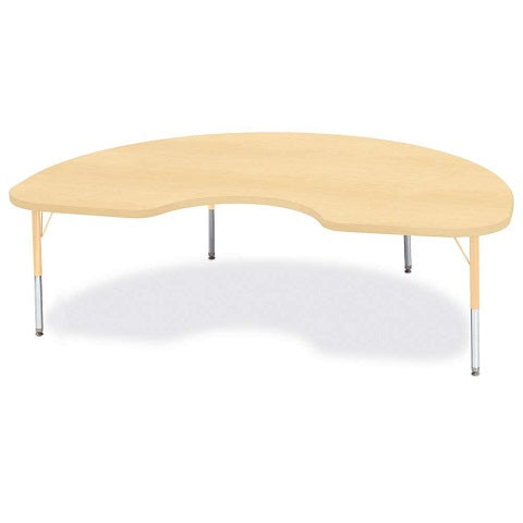 Berries® Kidney Activity Table - 48" X 72", Adjustable height