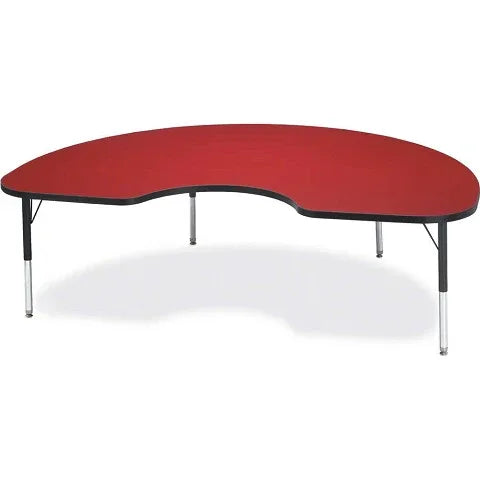 Berries® Kidney Activity Table - 48" X 72", Adjustable height