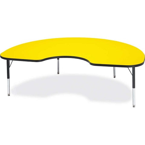 Berries® Kidney Activity Table - 48" X 72", Adjustable height