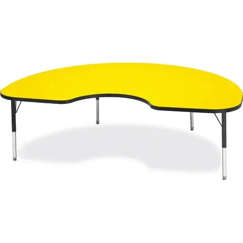 Berries® Kidney Activity Table - 48" X 72", Adjustable height