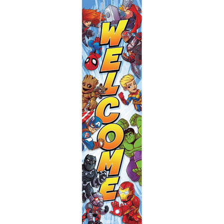 Marvel&trade; Super Hero Adventure Vertical Banner, 45" x 12"