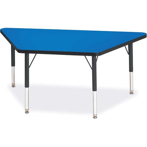Berries® Trapezoid Activity Table - 30" X 60", Adjustable height