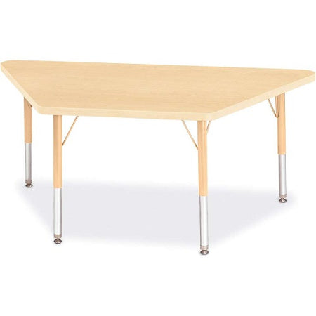 Berries® Trapezoid Activity Table - 24" X 48", Adjustable height