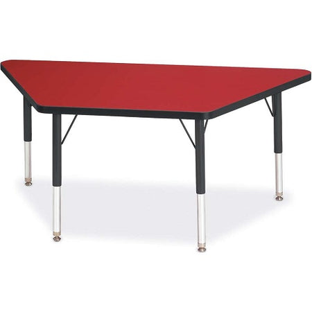 Berries® Trapezoid Activity Table - 24" X 48", Adjustable height