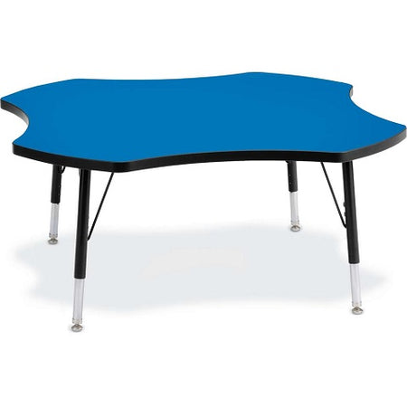 Berries® Four Leaf Activity Table - 48", Adjustable height