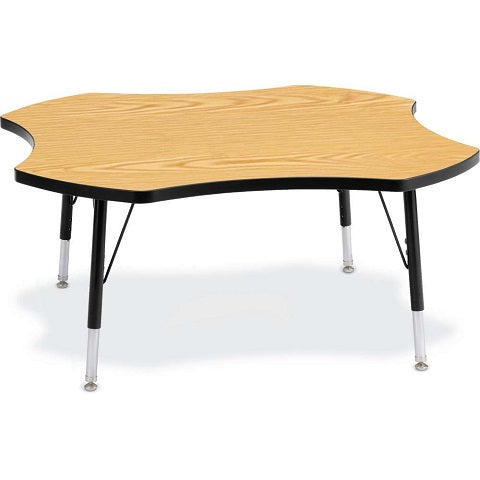 Berries® Four Leaf Activity Table - 48", Adjustable height
