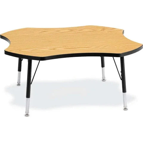 Berries® Four Leaf Activity Table - 48", Adjustable height
