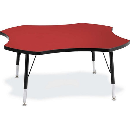 Berries® Four Leaf Activity Table - 48", Adjustable height