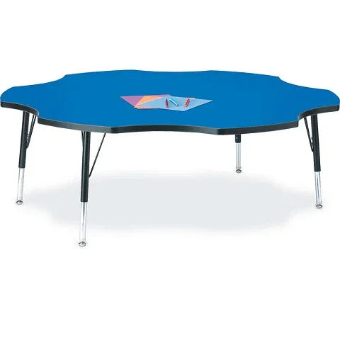Berries® Four Leaf Activity Table - 60", Adjustable height