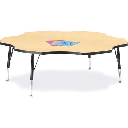 Berries® Four Leaf Activity Table - 60", Adjustable height