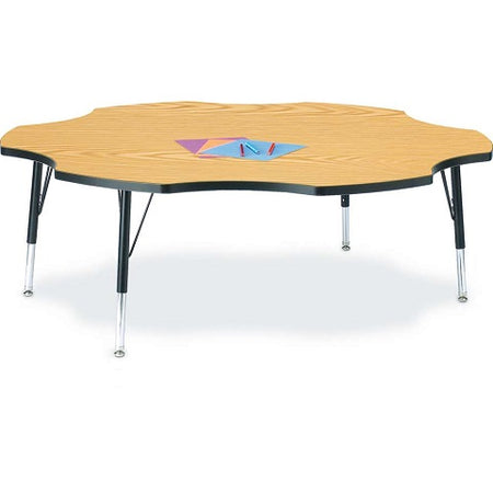 Berries® Four Leaf Activity Table - 60", Adjustable height