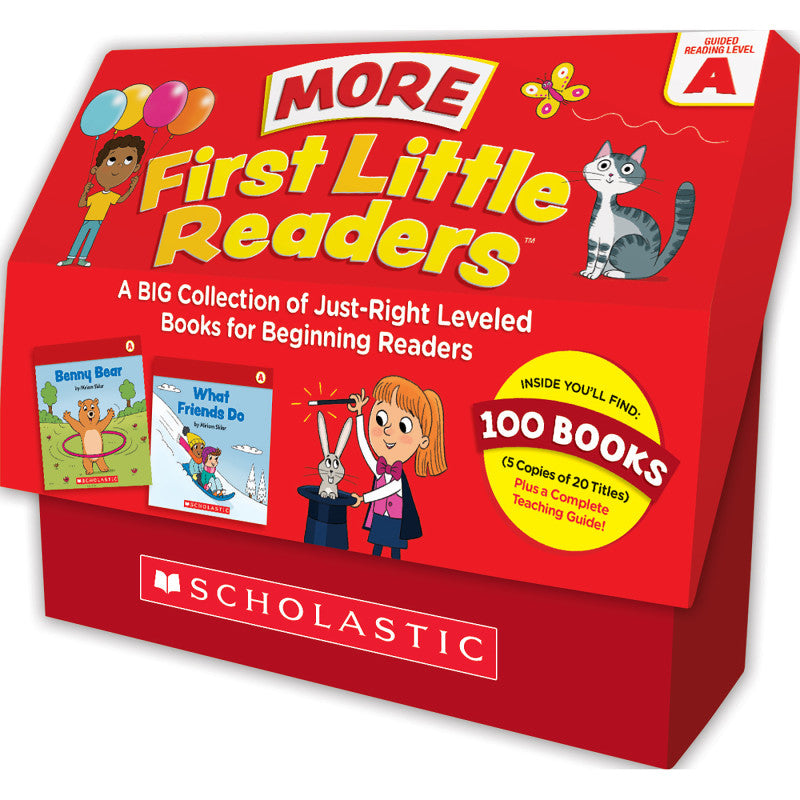 First Little Readers: More Guided Reading Level A Books (Classroom Set)