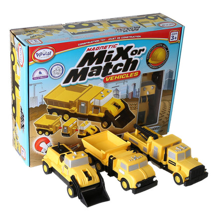 Magnetic Mix or Match&reg; Vehicles, Construction
