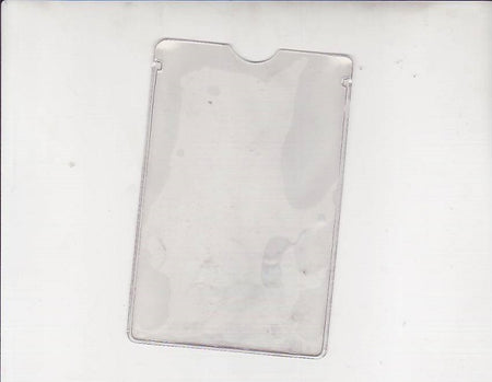Clear Plastic 3 x 5 Inch Card Protector, 24 Count