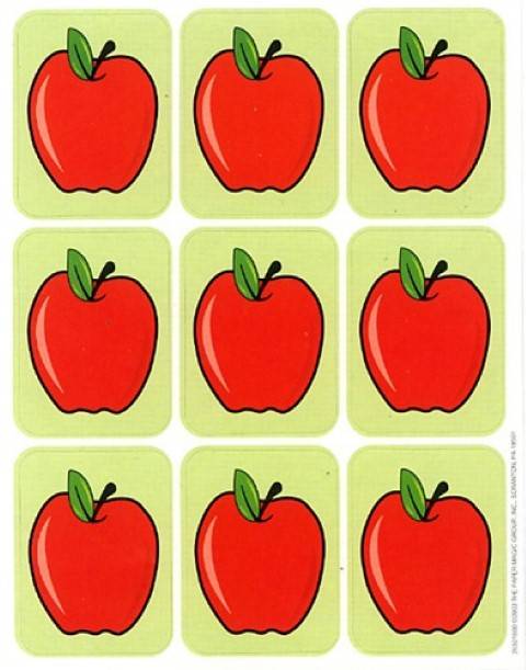 Eureka Apples Giant Stickers (65016)