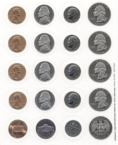 Eureka Money Theme Stickers (655060)