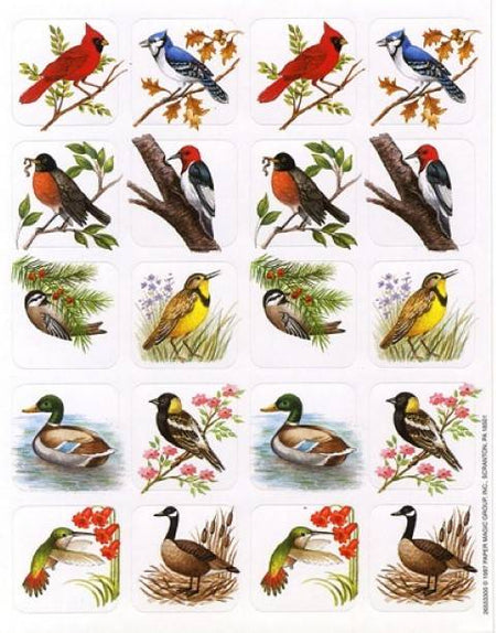 Eureka Birds Theme Stickers (65533)