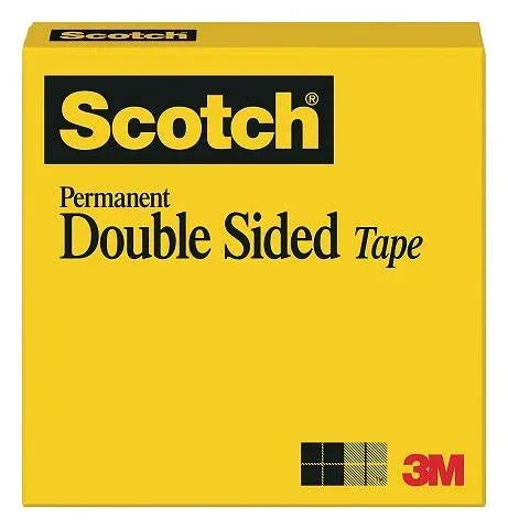 Scotch Double Sided Tape, 1/2 x 900 Inches, Boxed MMM665-900