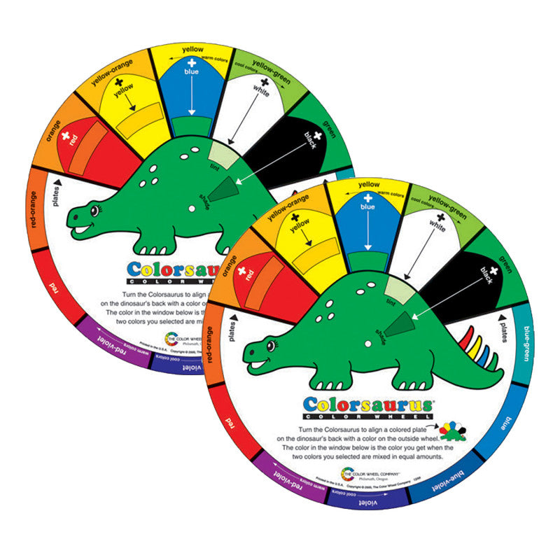 Colorsaurus (Children's Color Wheel), Pack of 2