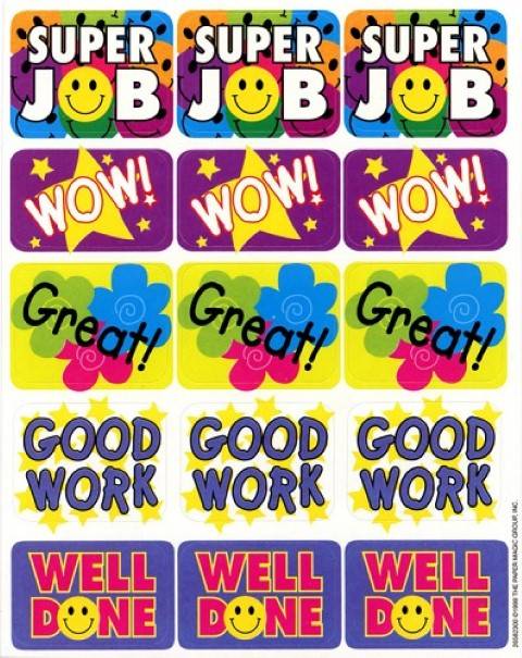 Eureka Super Job Success Stickers (658230)