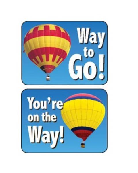 Eureka Hot Air Balloons Success Stickers (658306)