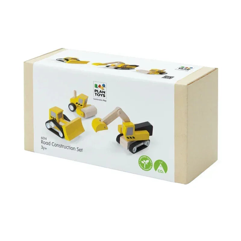 Wooden Road Construction Playset