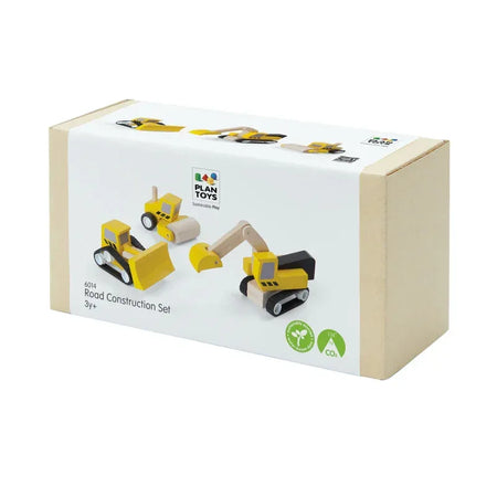 Wooden Road Construction Playset