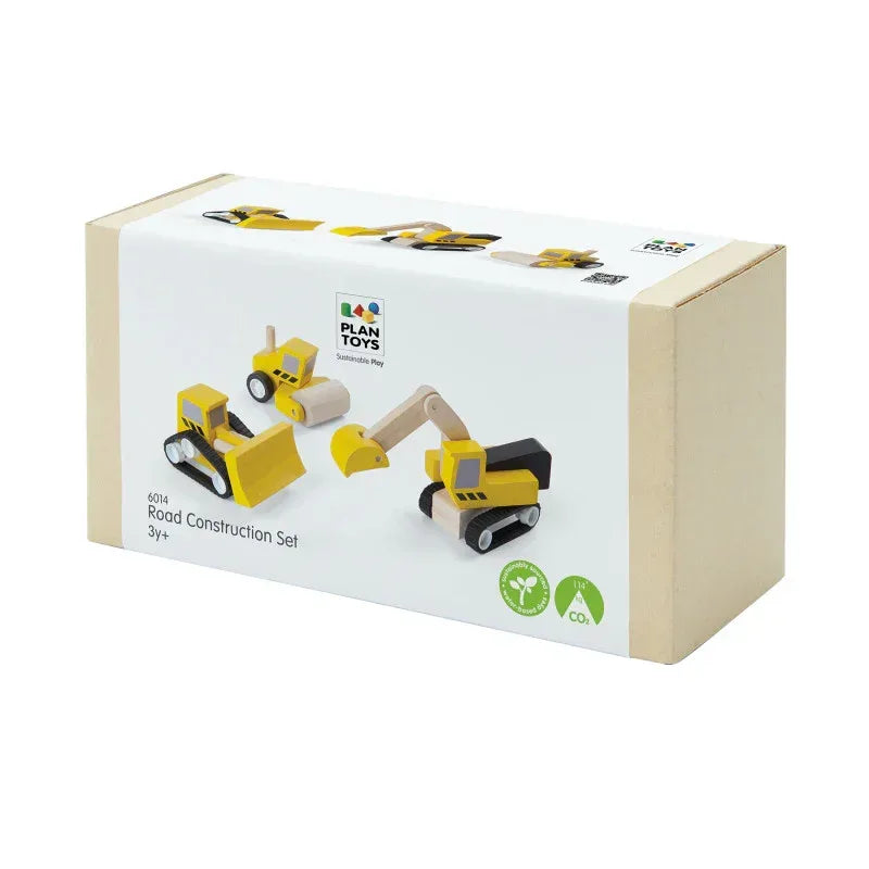 Wooden Road Construction Playset