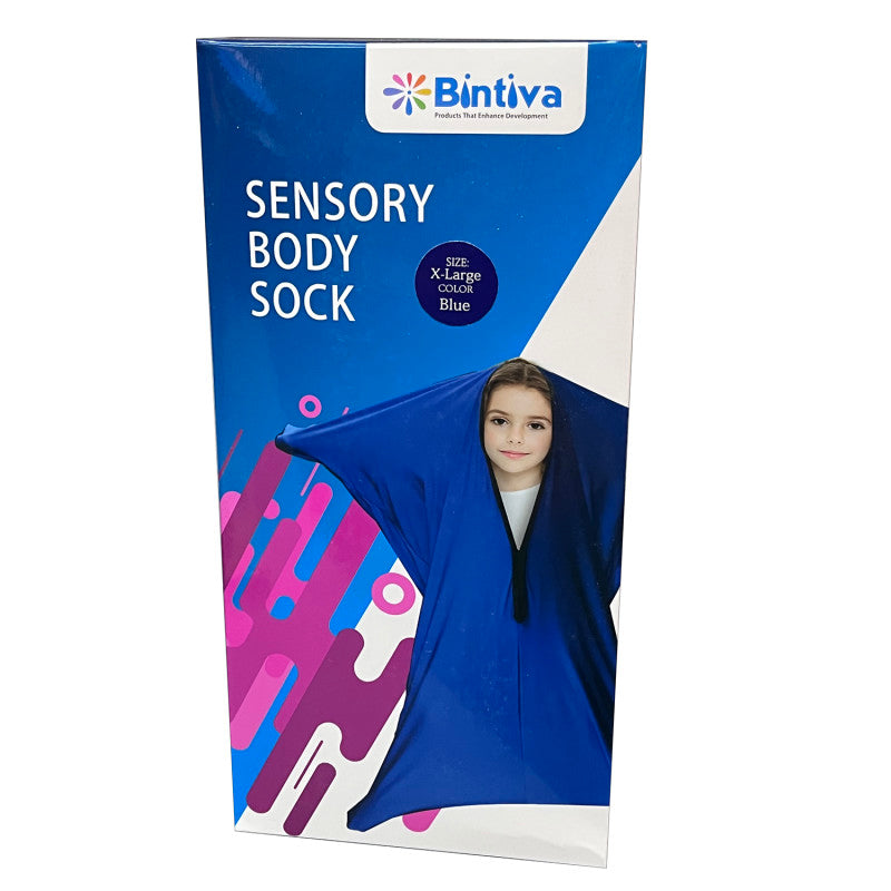 Sensory Sock, Blue, X-Large, Ages 12+