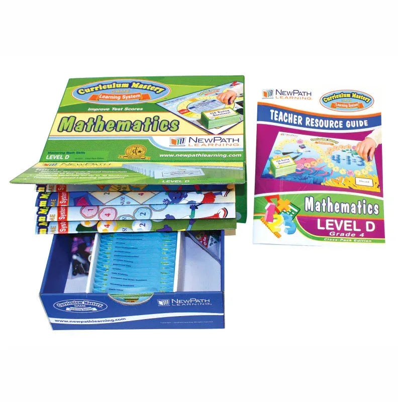 Grade 4 Math Curriculum Mastery&reg; Game - Class-Pack Edition