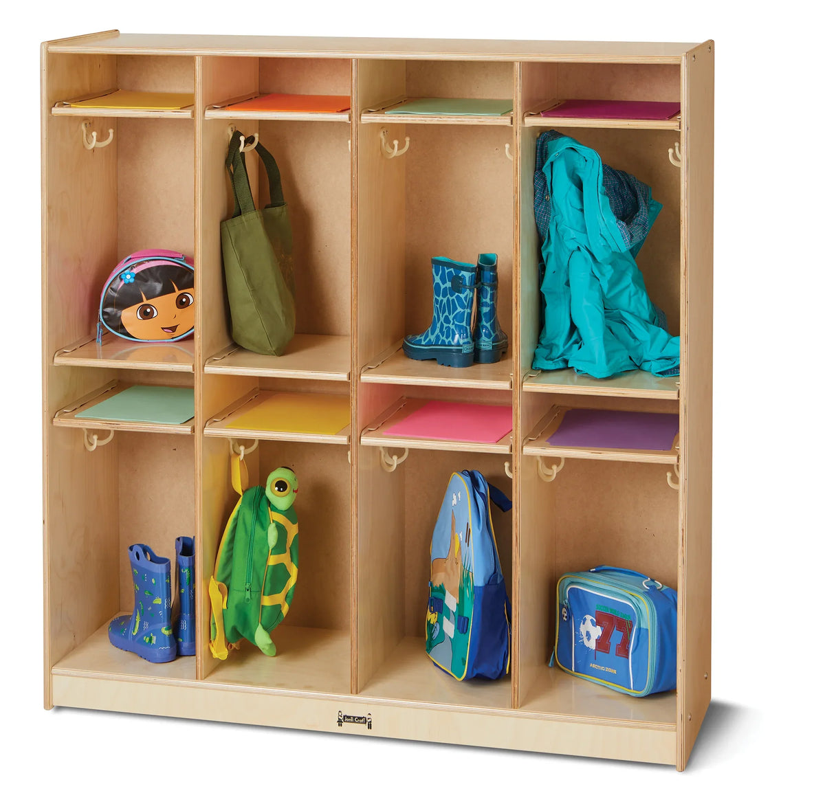 Jonti-Craft® Take Home Center – 8 Section – with Clear Paper-Trays
