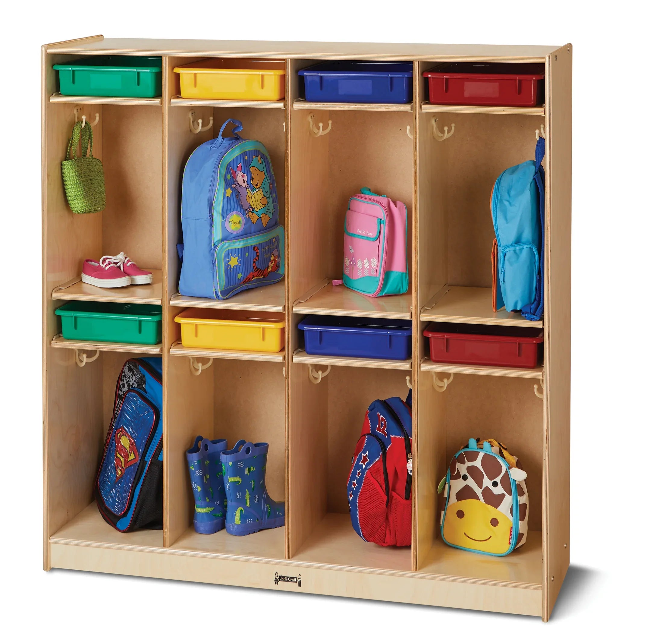 Jonti-Craft® Take Home Center – 8 Section – with Colored Paper-Trays