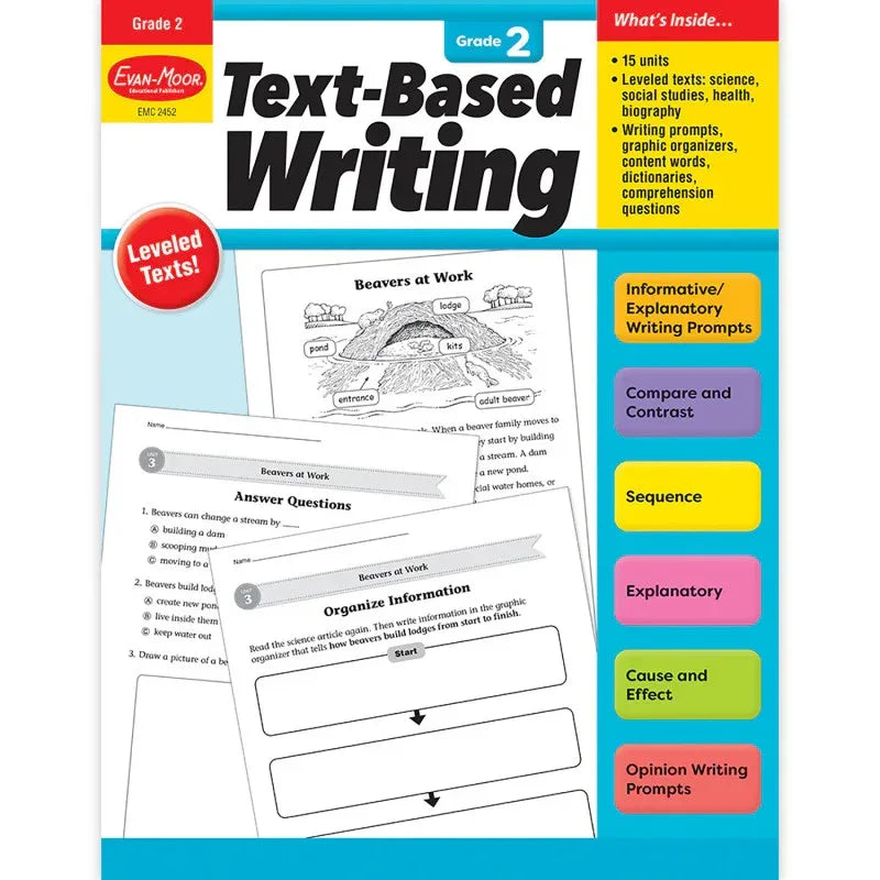 Text-Based Writing, Grade 2