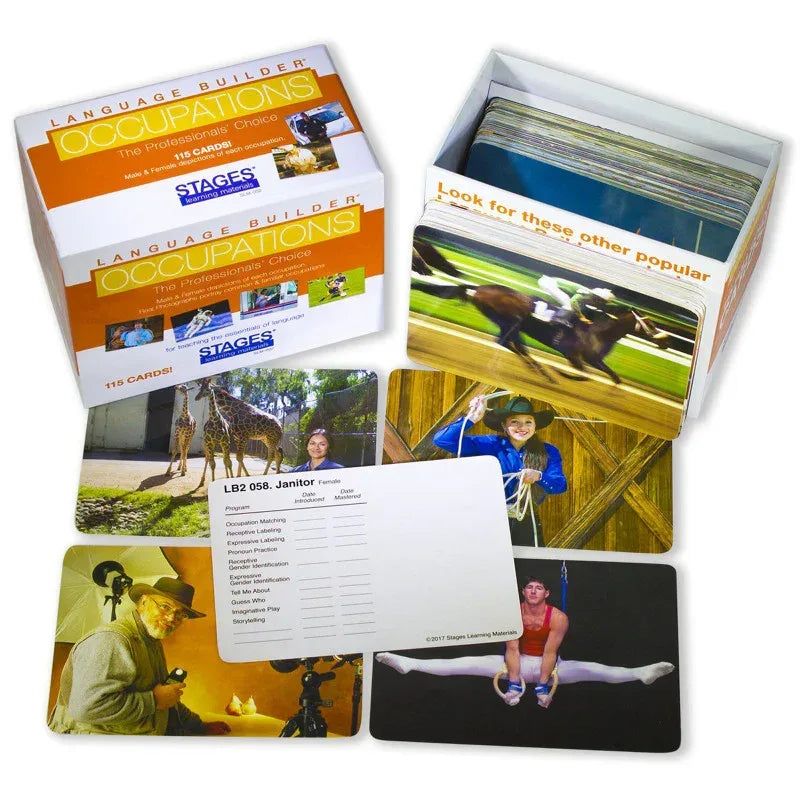 Language Builder&reg; Occupation Card Set, Pack of 115