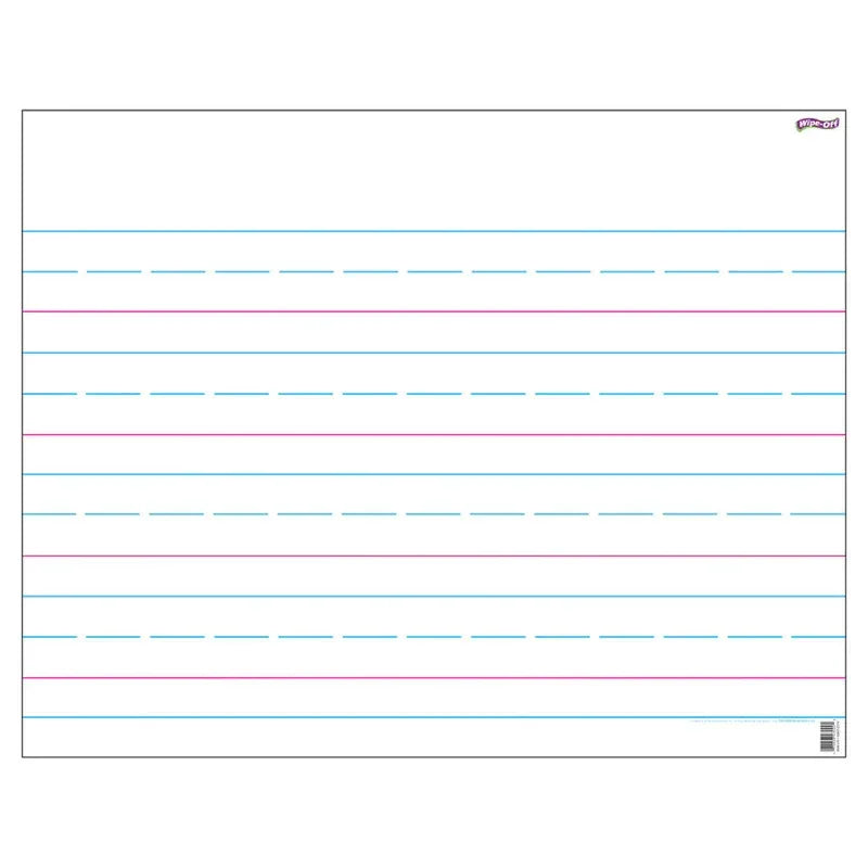Handwriting Paper Wipe-Off&reg; Chart, 22" x 28"
