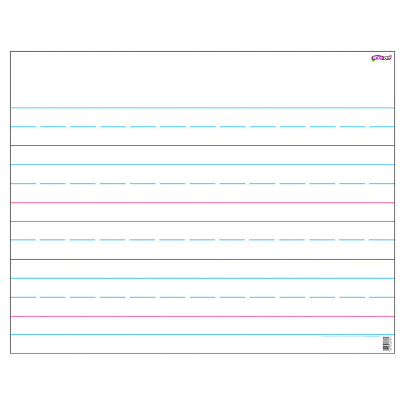 Handwriting Paper Wipe-Off&reg; Chart, 22" x 28"