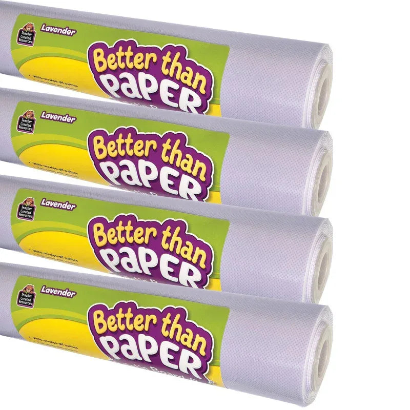 Better Than Paper&reg; Bulletin Board Roll, Lavender, 4-Pack
