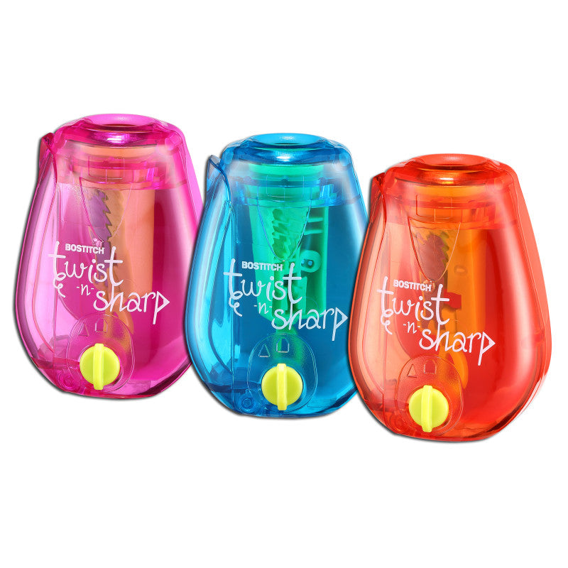 Twist-n-Sharp&trade; Kids Pencil Sharpener, Assorted Colors