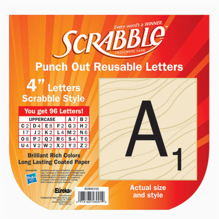 Scrabble&trade; Deco 4" Letters, 96 Letters