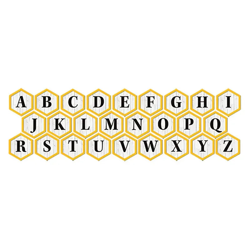 The Hive Deco Letters, 96 Characters